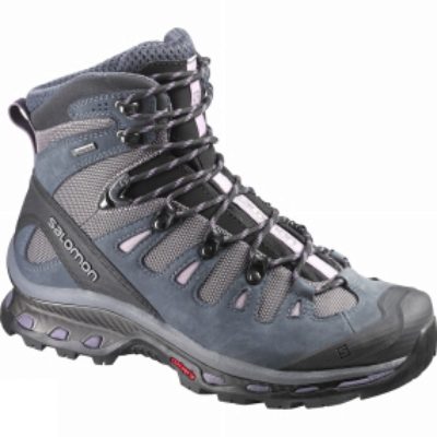 Salomon Womens Quest 4D 2 GTX Boot Crocus Purple/Grey Denim/Artist Grey-X Salomon Womens Quest 4D 2 GTX Boot Crocus Purple/Grey Denim/Artist Grey-X